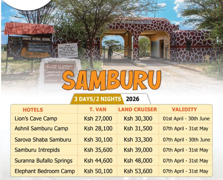 Samburu safari package